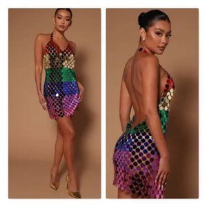 Mirror Disc Dress
